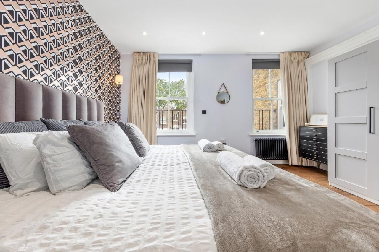 Stylish 2 Bedroom Apartment In Westminster Sleeps 5 With Ac 伦敦 外观 照片