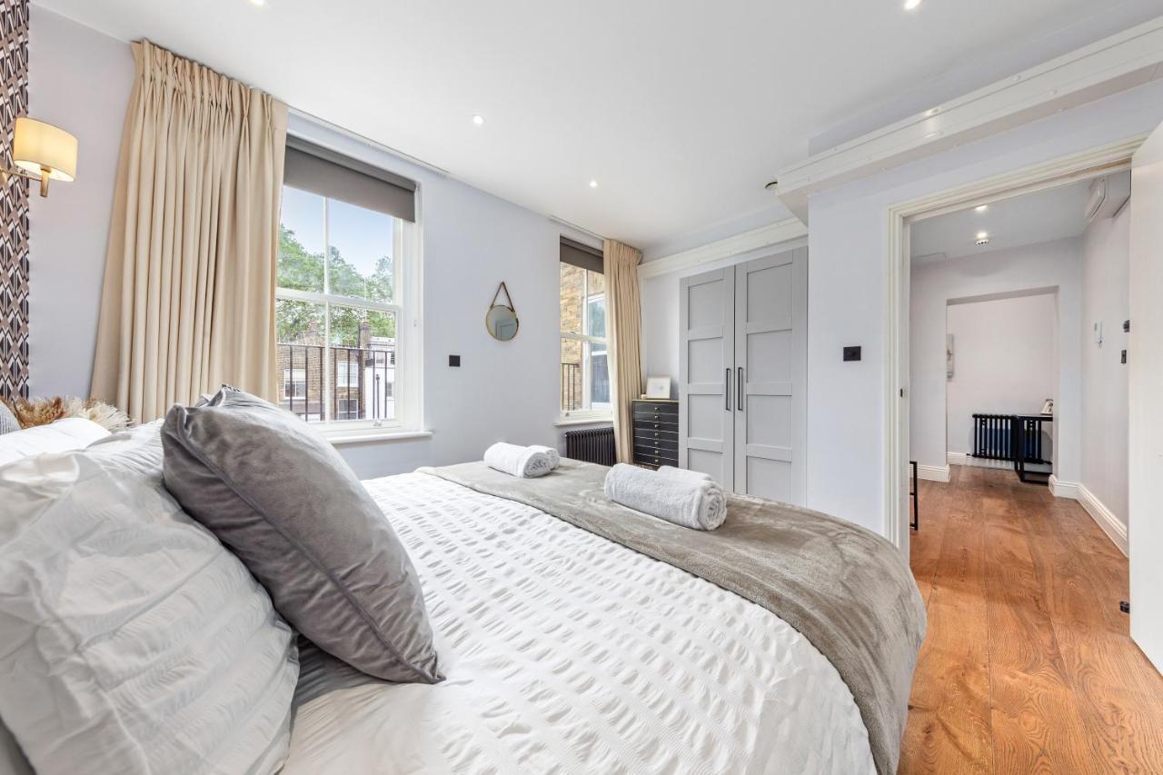 Stylish 2 Bedroom Apartment In Westminster Sleeps 5 With Ac 伦敦 外观 照片