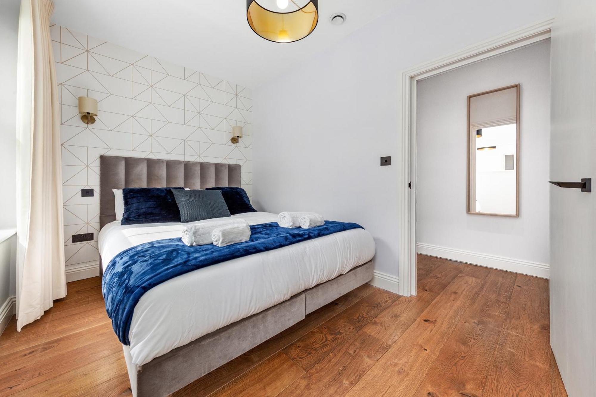 Stylish 2 Bedroom Apartment In Westminster Sleeps 5 With Ac 伦敦 外观 照片