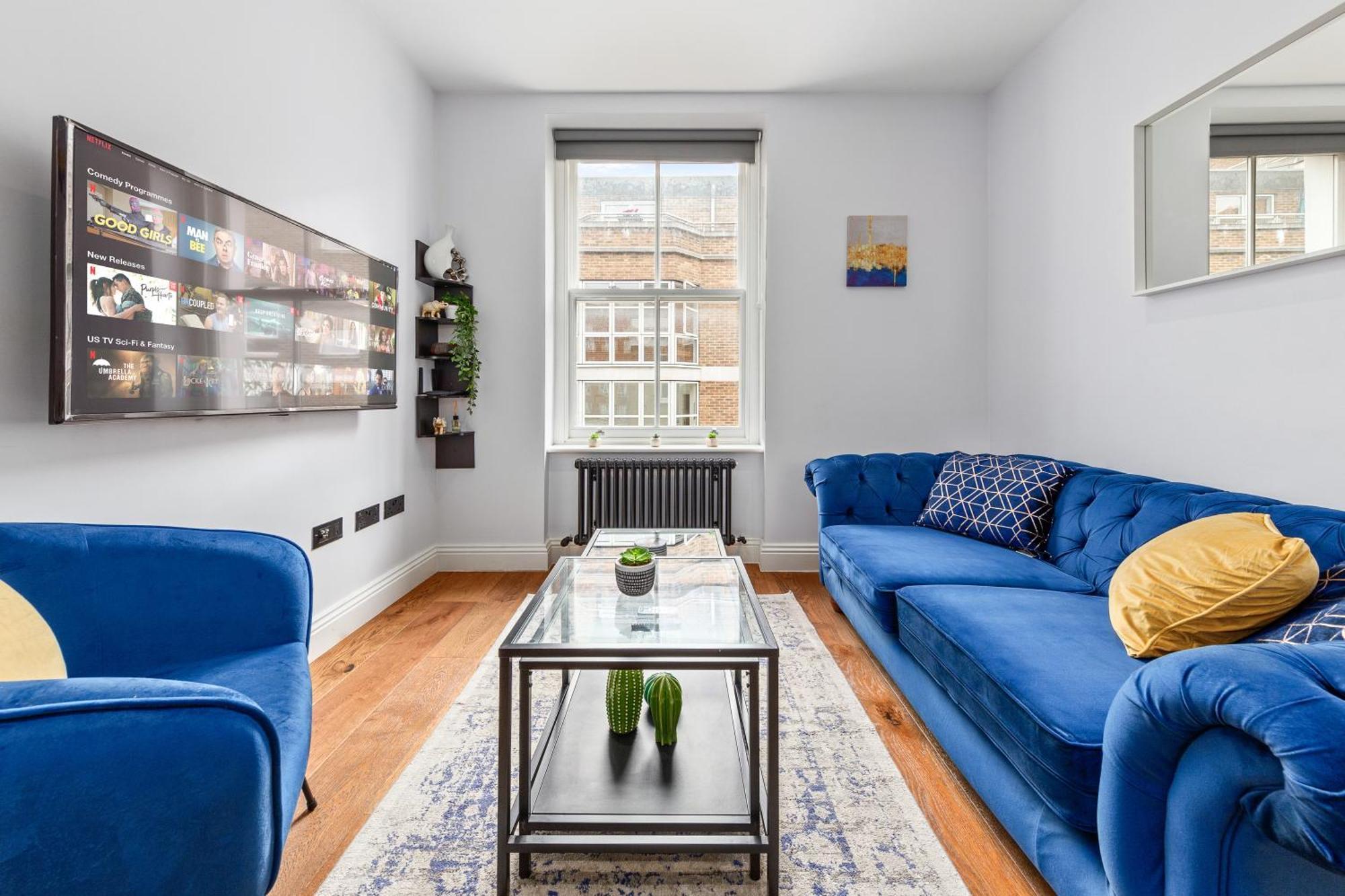 Stylish 2 Bedroom Apartment In Westminster Sleeps 5 With Ac 伦敦 外观 照片
