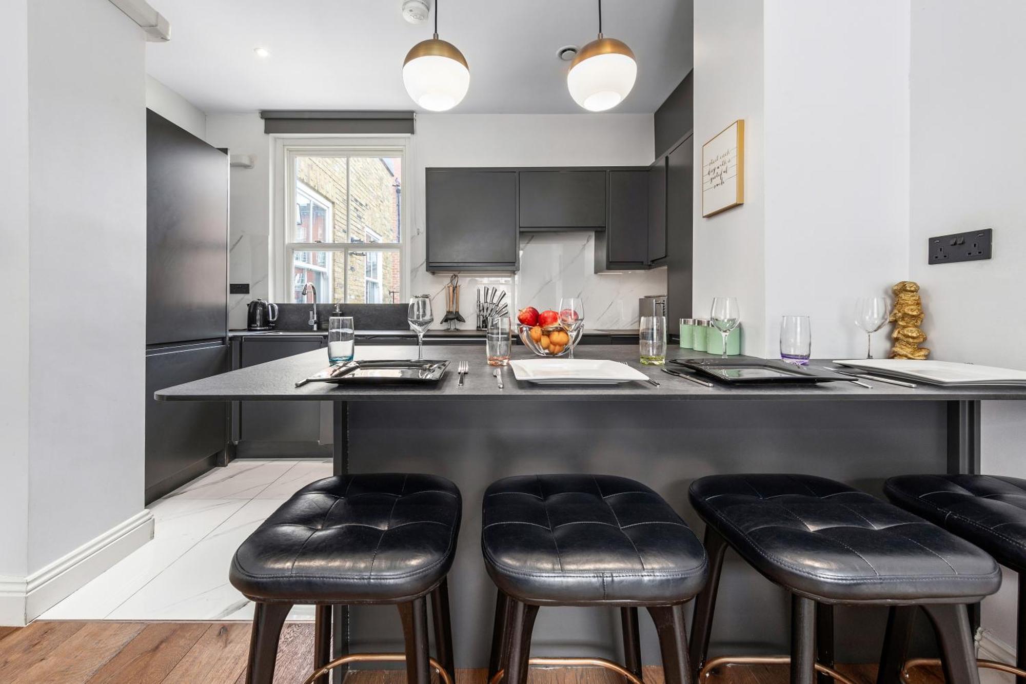 Stylish 2 Bedroom Apartment In Westminster Sleeps 5 With Ac 伦敦 外观 照片