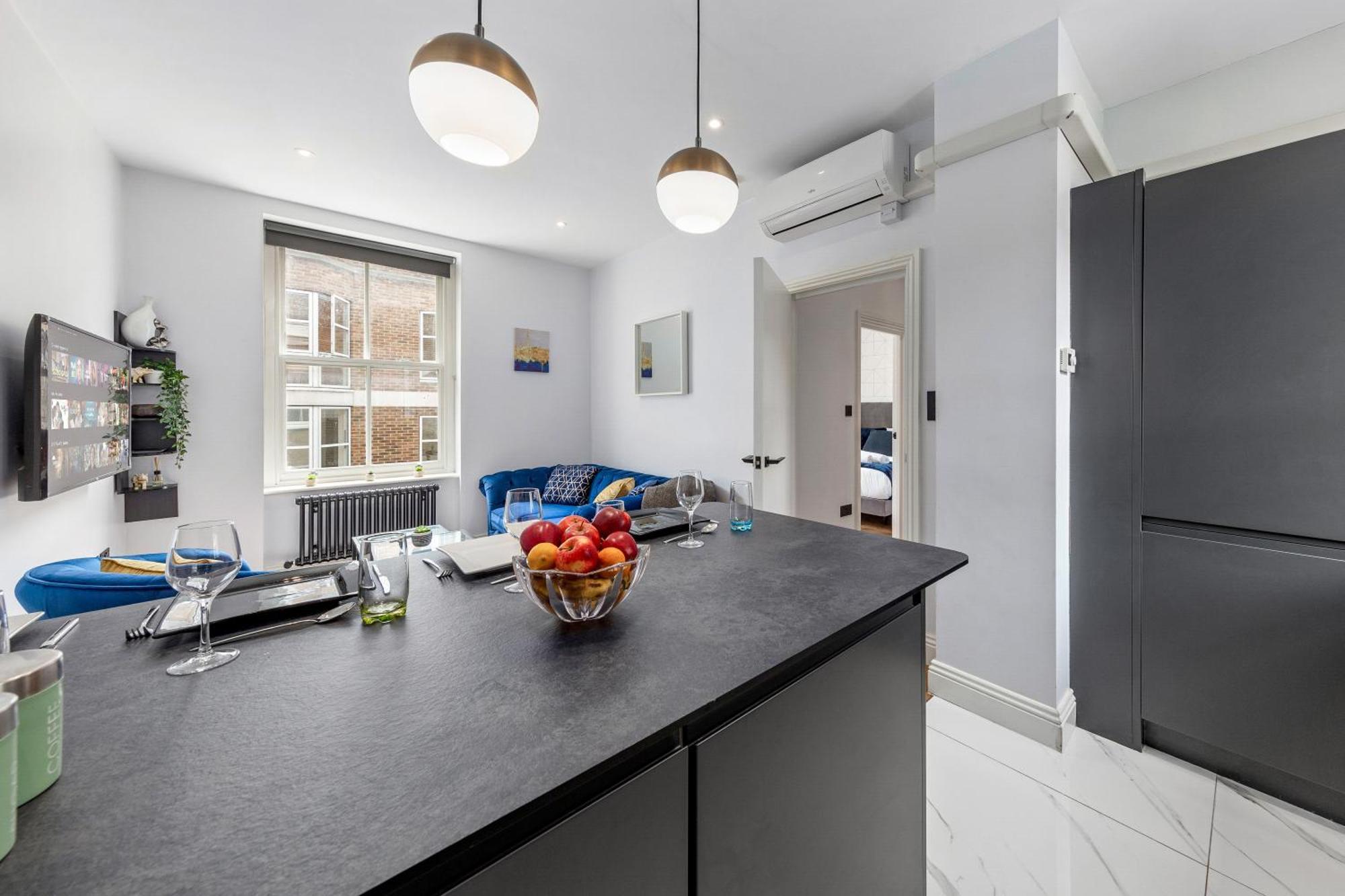 Stylish 2 Bedroom Apartment In Westminster Sleeps 5 With Ac 伦敦 外观 照片