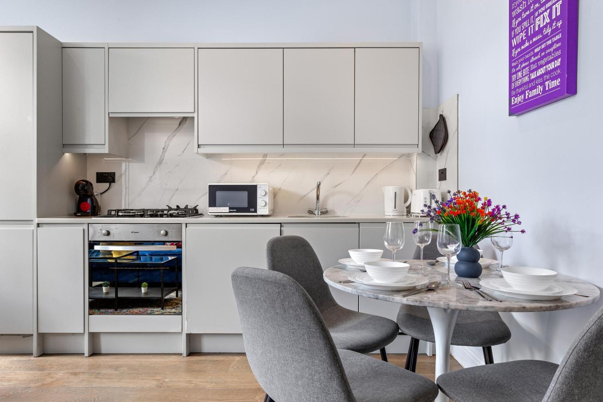 Stylish 2 Bedroom Apartment In Westminster Sleeps 5 With Ac 伦敦 外观 照片